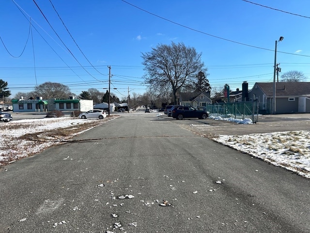 view of road