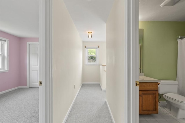 18 Harbor Hill Dr Unit 18, Bourne, MA 02532 - corridor with light colored carpet