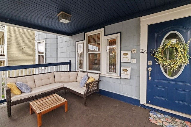 26 N Munroe Ter Unit 1, Boston, MA 02122 - entrance to property featuring an outdoor living space