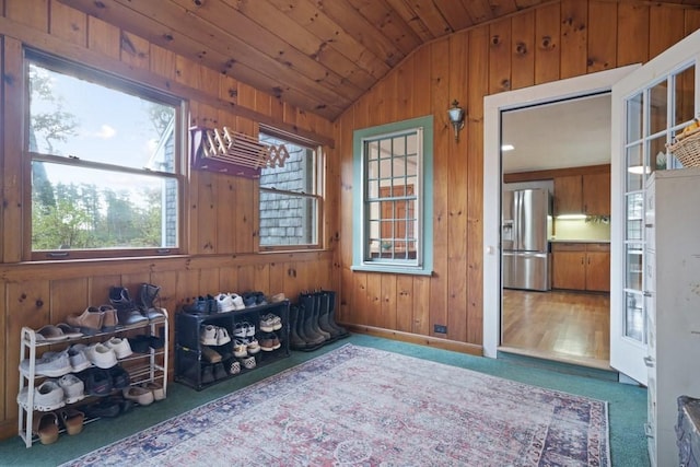 62 Teakettle Ln, Duxbury, MA 02332 - sunroom with lofted ceiling and plenty of natural light