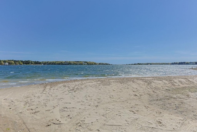 water view featuring nearby beach