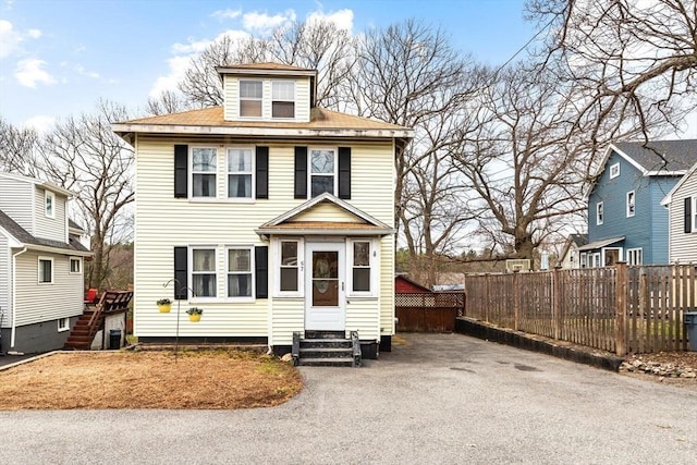 57 Taft St, Medford, MA 02155 - traditional style home featuring entry steps and driveway