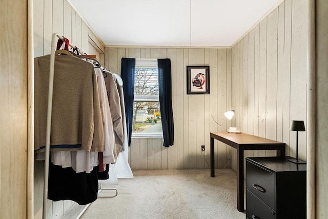 57 Taft St, Medford, MA 02155 - walk in closet featuring carpet