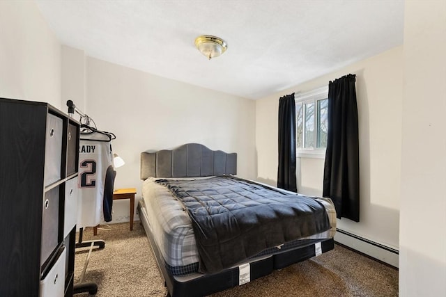 57 Taft St, Medford, MA 02155 - carpeted bedroom with a baseboard radiator