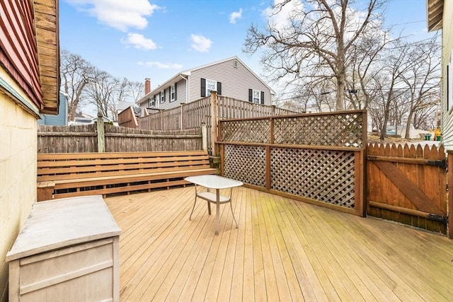 57 Taft St, Medford, MA 02155 - deck featuring a gate