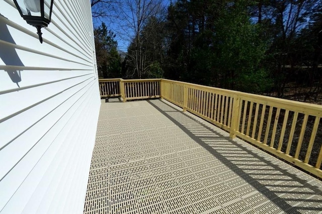 view of deck