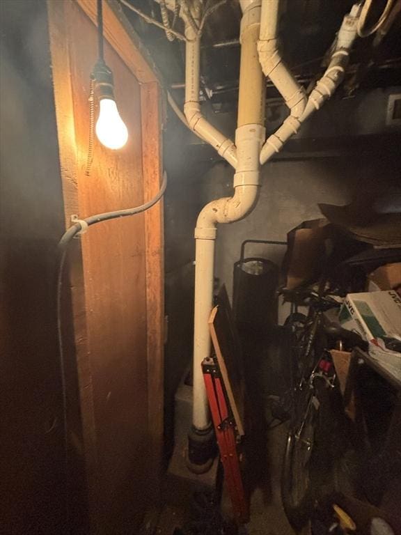 view of utility room