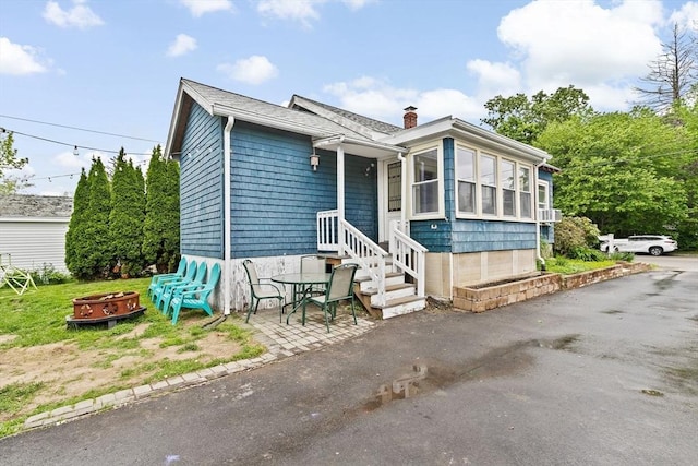 109 Bouve Ave, Brockton, MA 02301 - view of front of house featuring a chimney