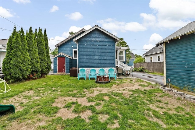 109 Bouve Ave, Brockton, MA 02301 - back of property with a patio