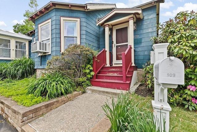 109 Bouve Ave, Brockton, MA 02301 - doorway to property featuring cooling unit