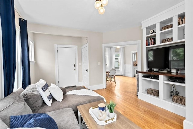 109 Bouve Ave, Brockton, MA 02301 - living area featuring light wood-type flooring
