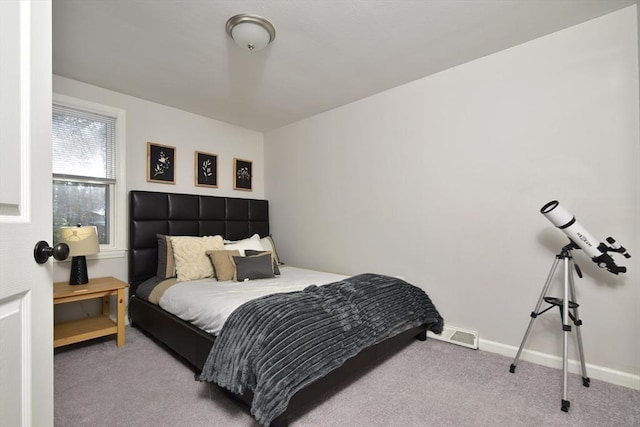 bedroom with carpet flooring