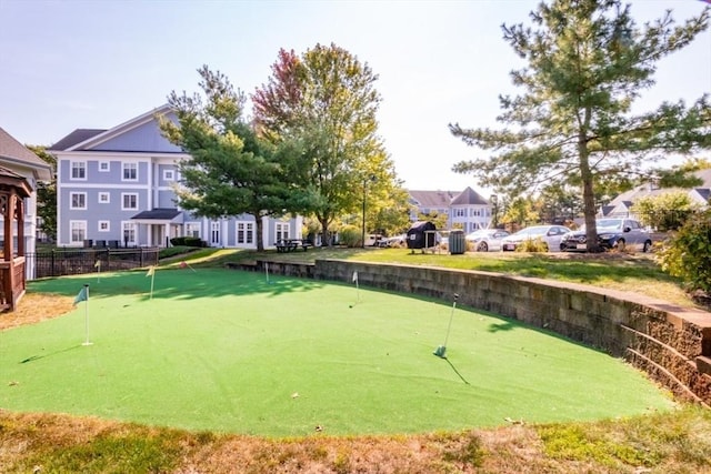 501 Commerce Dr Unit 1304, Braintree, MA 02184 - view of community featuring a putting green and a residential view