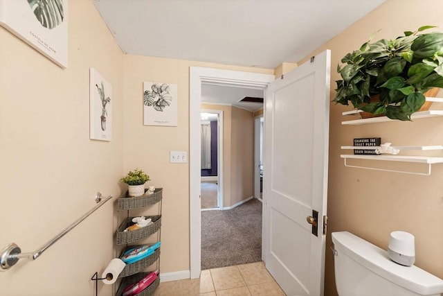 235 Union St, Northbridge, MA 01588 - bathroom featuring toilet and tile patterned floors