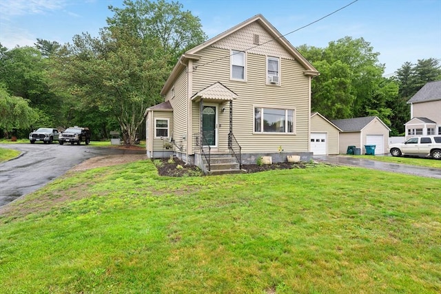 235 Union St, Northbridge, MA 01588 - traditional-style home featuring driveway and a front yard