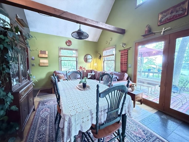 26 Horseshoe Cir, Ware, MA 01082 - dining room featuring high vaulted ceiling