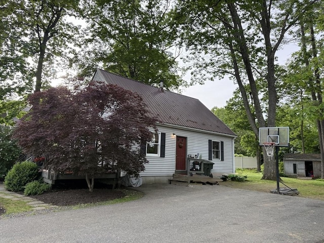 26 Horseshoe Cir, Ware, MA 01082 - view of front of house featuring metal roof