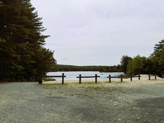 26 Horseshoe Cir, Ware, MA 01082 - view of yard with a wooded view and a water view