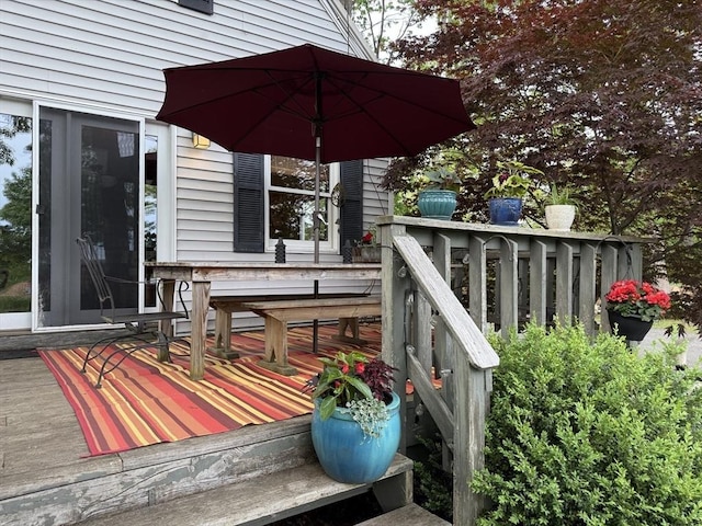 26 Horseshoe Cir, Ware, MA 01082 - view of wooden terrace