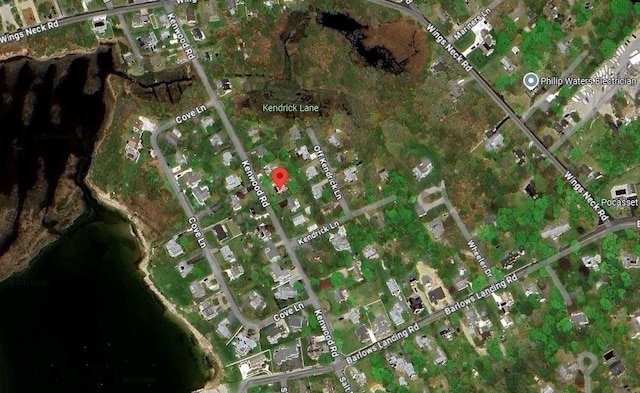 34 Kenwood Rd, Bourne, MA 02559 - aerial overview of property's location