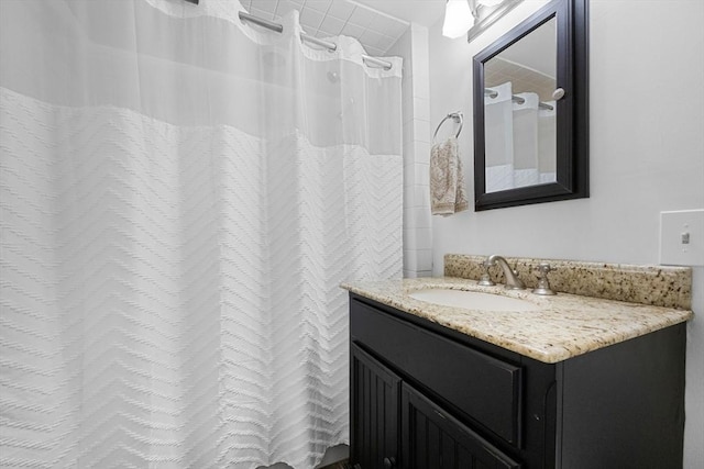 34 Kenwood Rd, Bourne, MA 02559 - full bath featuring vanity and a shower with curtain