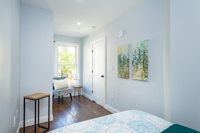221 Paris St Unit 1, Boston, MA 02128 - bedroom with wood finished floors and recessed lighting