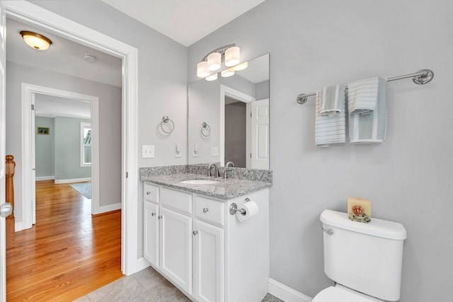 1400 Gorham Unit 3, Lowell, MA 01852 - bathroom featuring vanity and wood finished floors