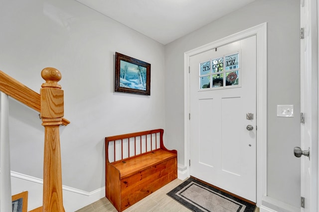 1400 Gorham Unit 3, Lowell, MA 01852 - foyer featuring baseboards