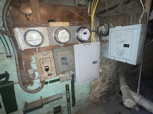 utilities with electric panel