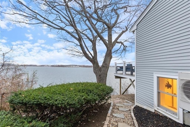 69 Naugus Ave, Marblehead, MA 01945 - view of yard with a water view
