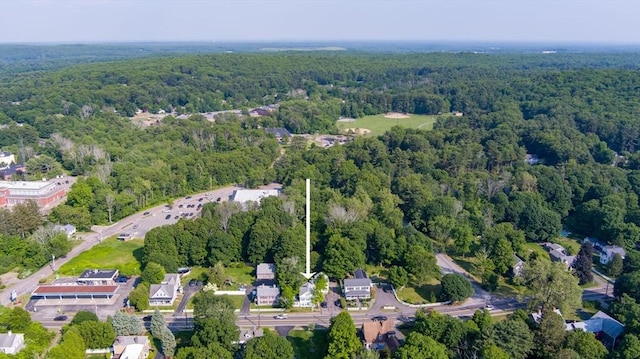 209 S St, Wrentham, MA 02093 - view of property location featuring a forest