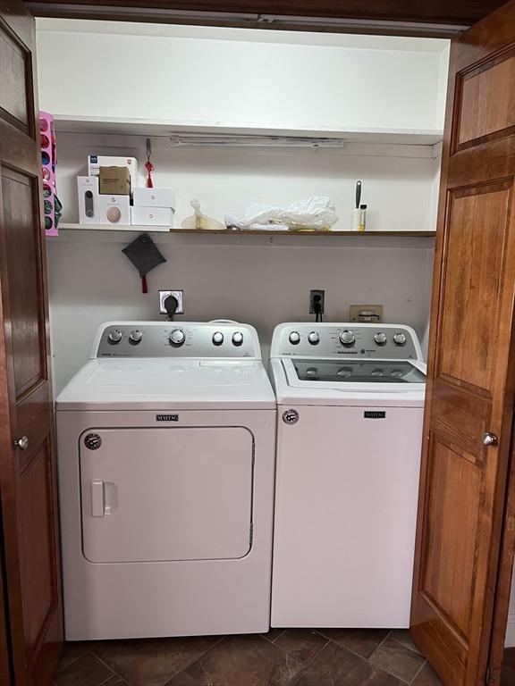 628 Malden St, Revere, MA 02151 - laundry area with independent washer and dryer