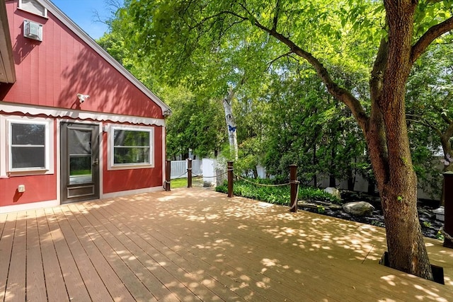 4 Farmland Rd, Saugus, MA 01906 - view of wooden terrace