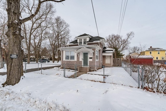 view of bungalow-style house