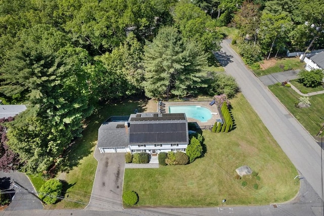 1 Pleasantview Ter, Framingham, MA 01701 - aerial overview of property's location with a pool area