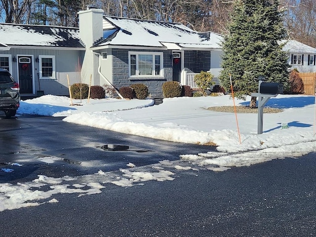 view of ranch-style home