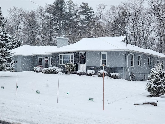 view of front of house