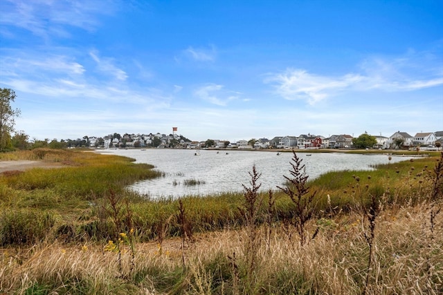 property view of water