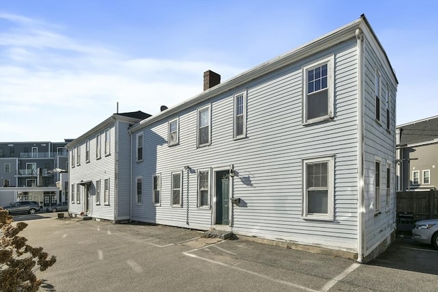 378-380 Neponset Ave, Boston, MA 02122 - view of front of home with a chimney