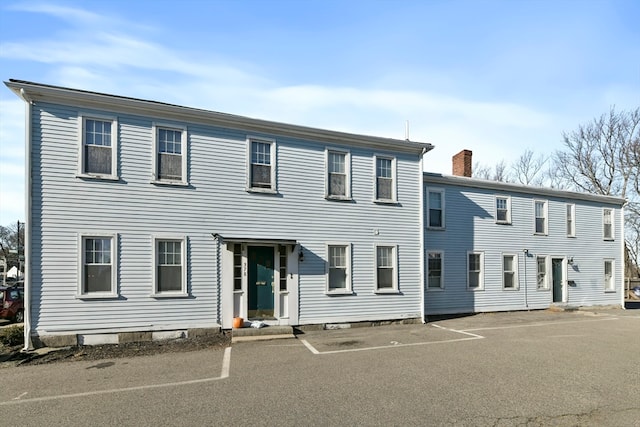 view of colonial inspired home