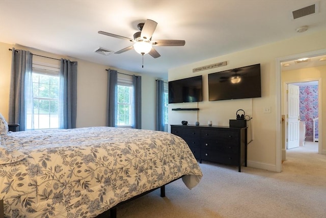 15 Rose Ln, Uxbridge, MA 01569 - bedroom featuring light colored carpet and ceiling fan