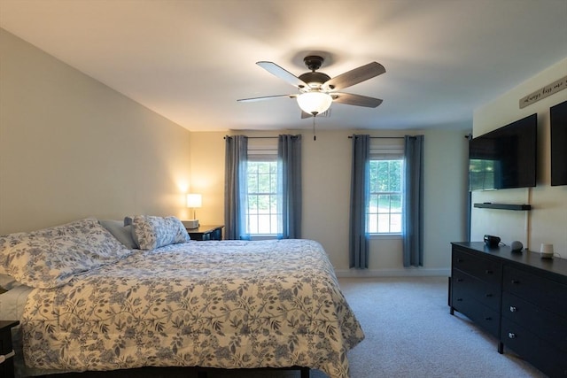15 Rose Ln, Uxbridge, MA 01569 - bedroom with light carpet and a ceiling fan