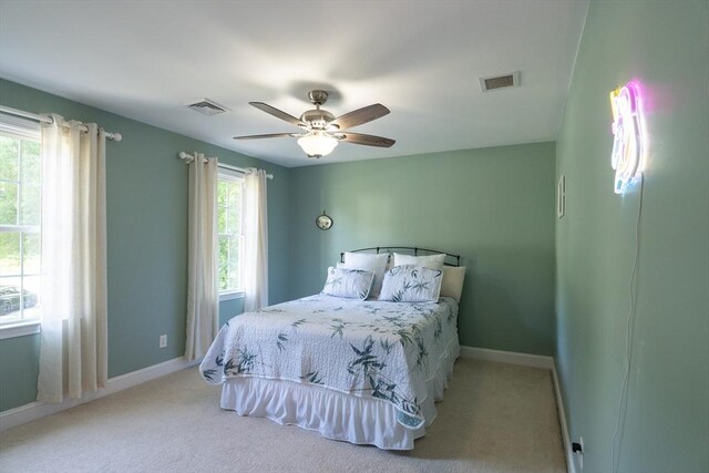 15 Rose Ln, Uxbridge, MA 01569 - bedroom with carpet and a ceiling fan