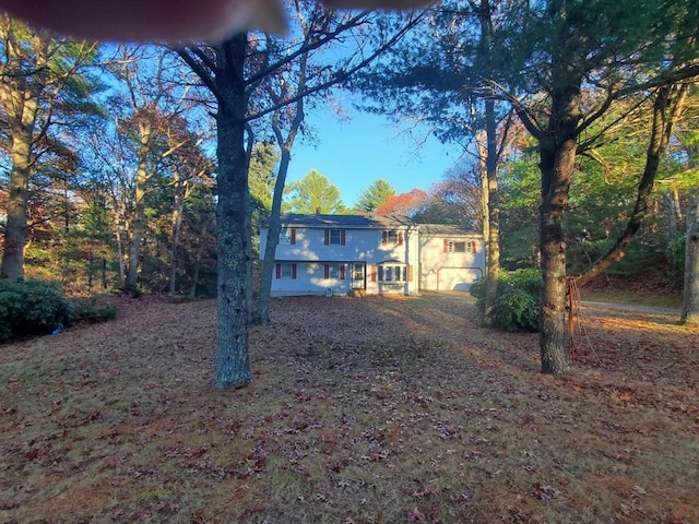 view of rear view of property