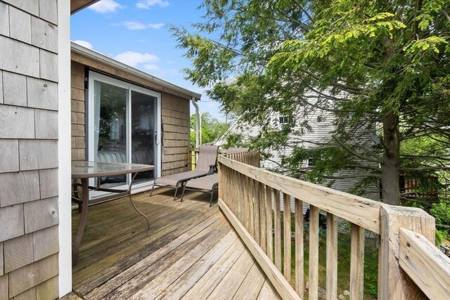 52 Lake Shore Dr, Essex, MA 01929 - view of wooden deck