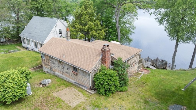 52 Lake Shore Dr, Essex, MA 01929 - aerial view of property and surrounding area with a large body of water
