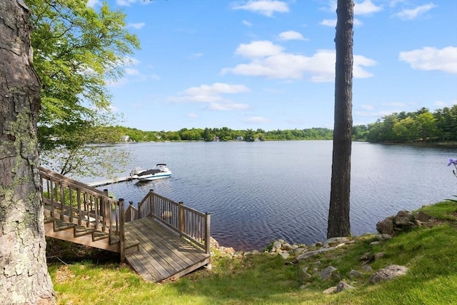 52 Lake Shore Dr, Essex, MA 01929 - dock area featuring a water view