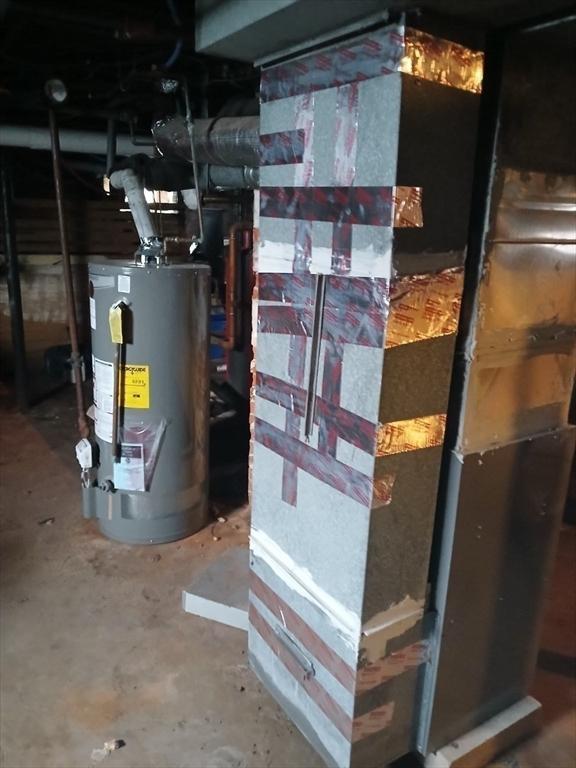 utilities featuring water heater