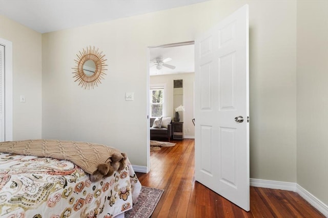 1 Batchelder Ave, North Reading, MA 01864 - bedroom featuring hardwood / wood-style flooring and baseboards