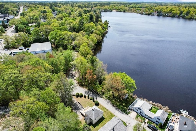 1 Batchelder Ave, North Reading, MA 01864 - bird's eye view of a large body of water and a forest